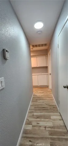 hallway view from the living room towards your bedrooms