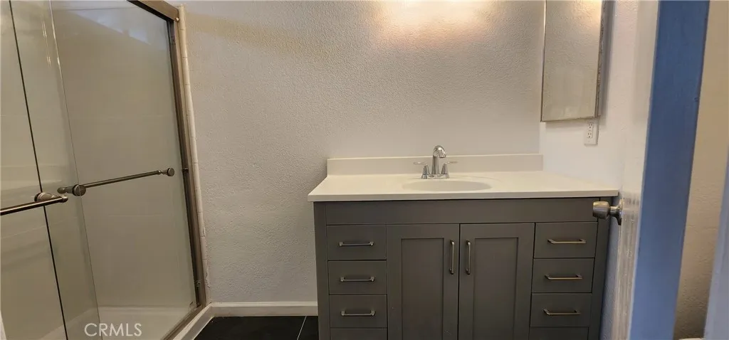 Private master bathroom