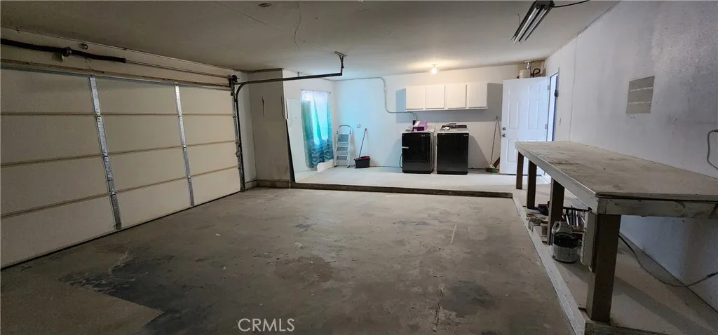 View from garage side door