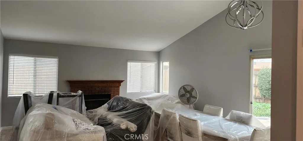 Living Room and dining area