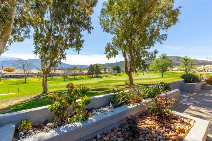From patio looking south down the fairway