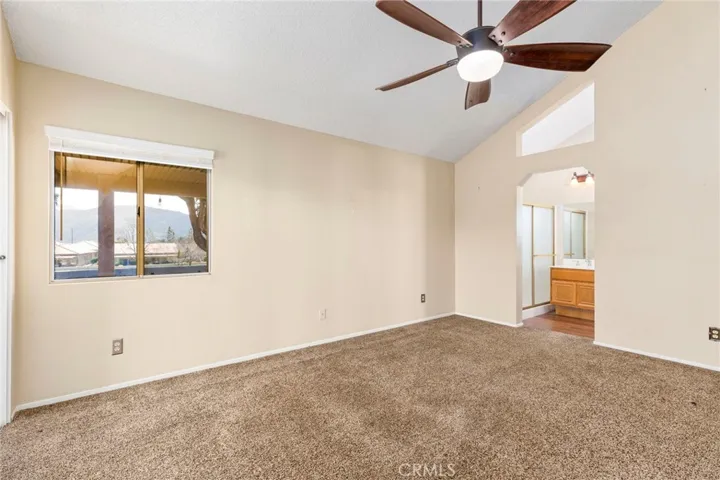 Master bedroom with master bath