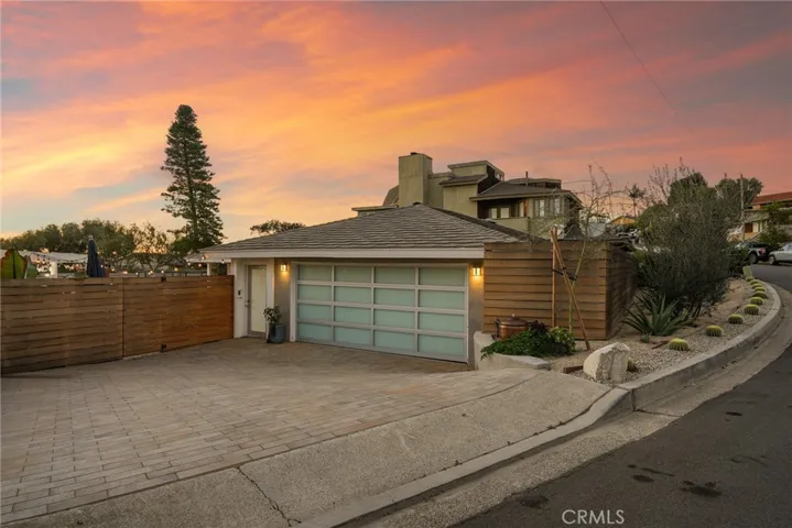 Exterior of home. Driveway parking available