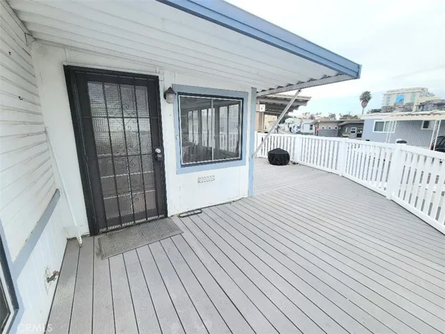 Front entry and deck