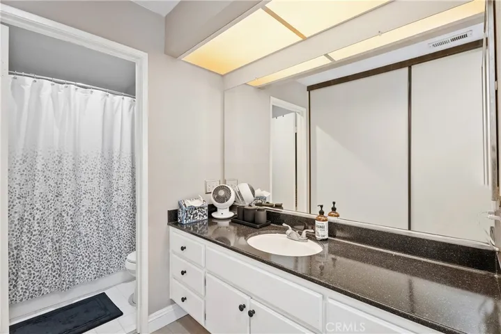 Primary bathroom with large soaker tub.