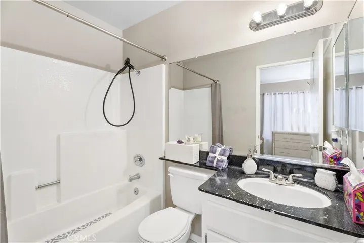 Upstairs guest bathroom.
