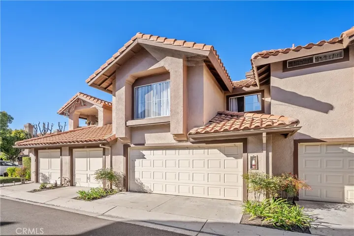 Two car attached garage with direct access.