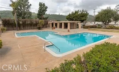 Association pool across the street