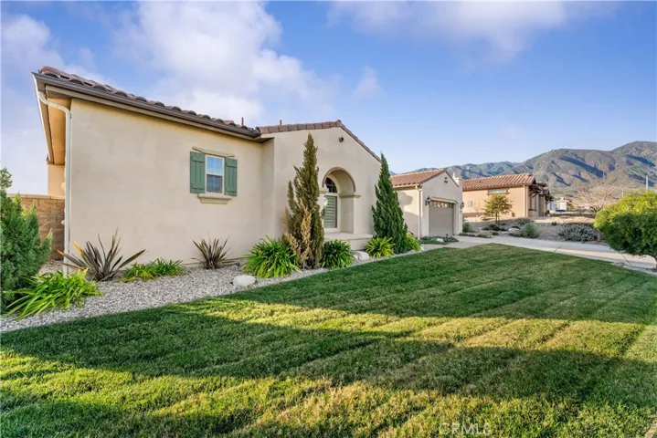 Gorgeous estate with view of the foothills.