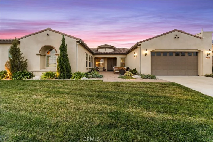 Beautifully landscaped luxury estate.