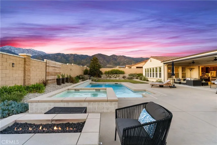 Ready to take in the view by the fire pit?