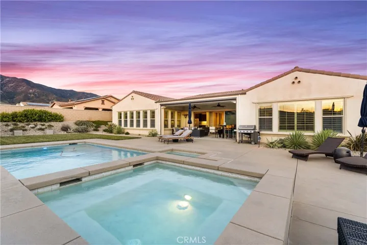 Soothing Hot Tub and Pool to Plunge in.