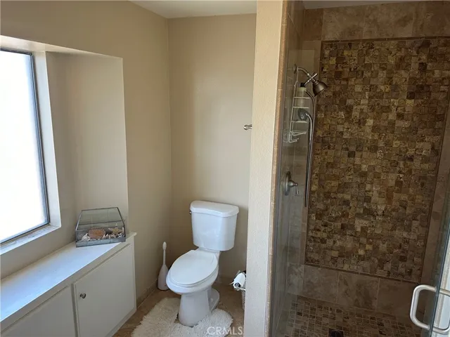 Primary bathroom shower