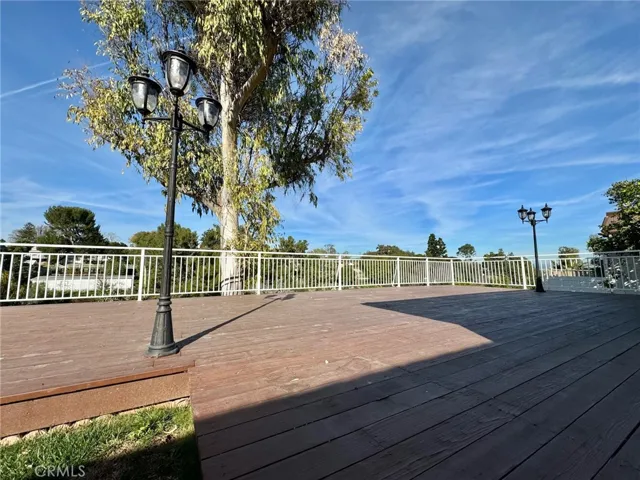 Rear deck overlooking the canyon and peak a boo city views