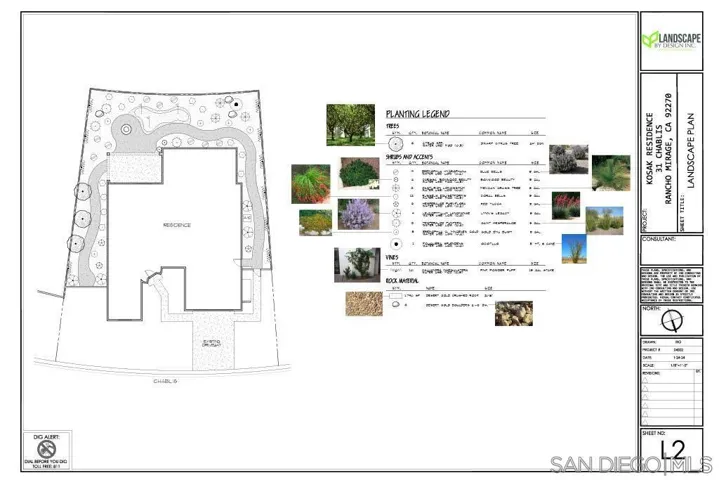 Landscape plan has been submitted to the HOA.