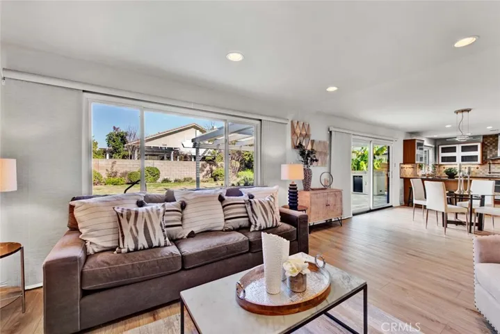 Family Room Open to Kitchen