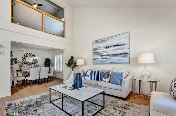 Living and Dining Rooms. Office (4th Bedroom) Above
