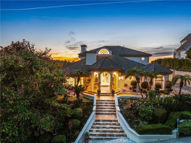 front of property