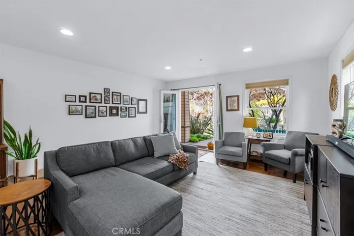 Inviting and spacious living room (lower level)