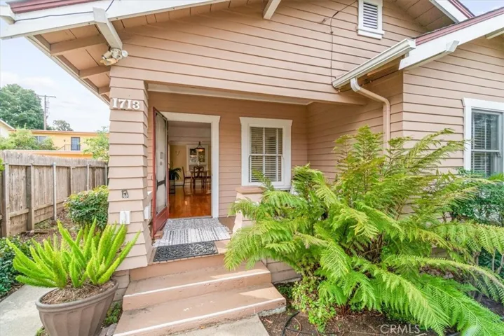 Cozy "Old World" charm front porch.