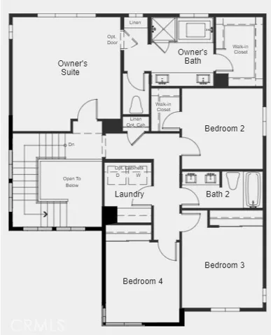 Floor plan level 2