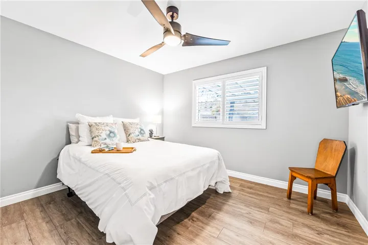 Bedroom 2, spacious, light and bright.
