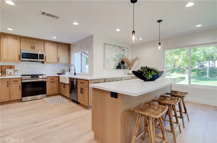 Expanded Open Concept Kitchen