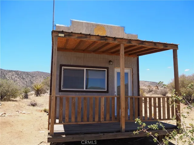 Looking to the southwest at the casita.