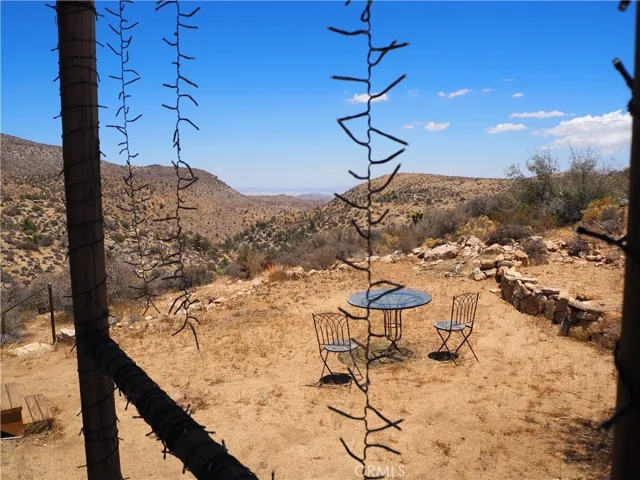 Looking towards 29 Palms down the canyon.