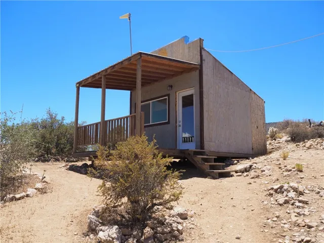 The Casita with the unfinished bathroom.