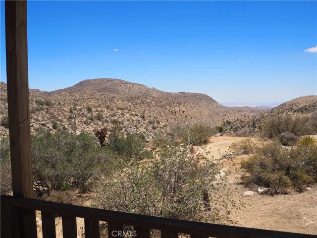 Looking towards the east from the porch of the casita.