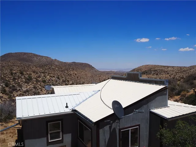 Picture taken from the rise behind the main cabin looking down the canyon towards twenty-nine palms.
