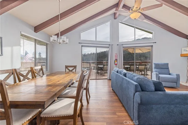 lots of natural light and lake views