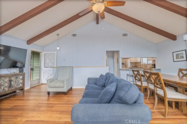Main home living and dining room