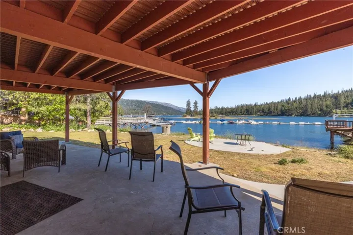 covered patio lake level