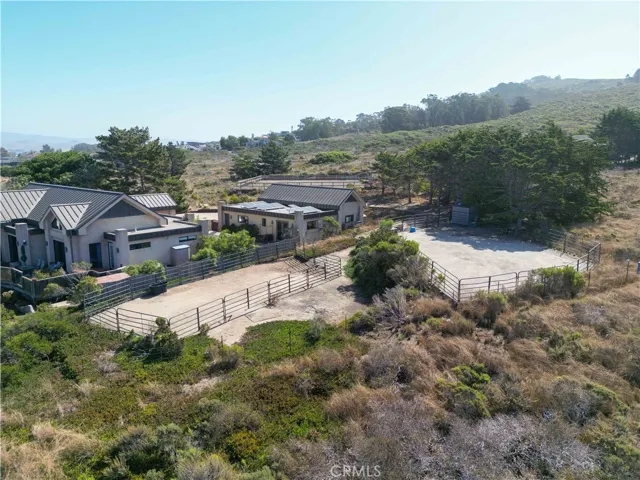 Horse pens