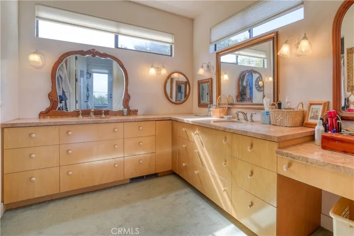 Dressing area in Primary bedroom