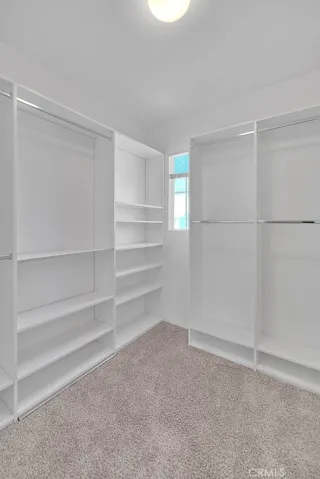Primary walk in closet