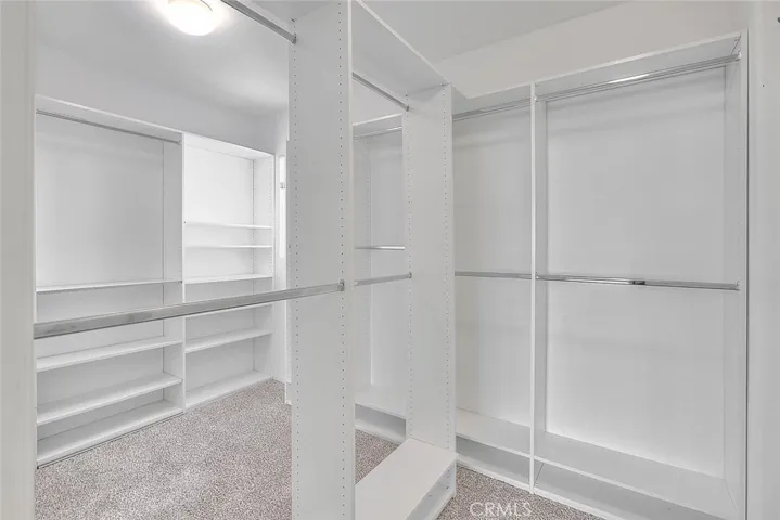 Primary walk in closet