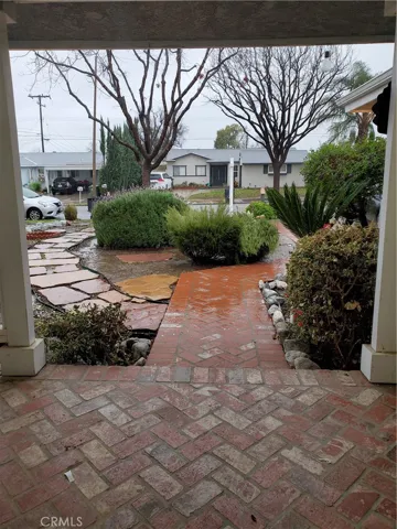 LOOKING OUT FRONT DOOR