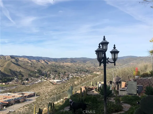 View looking from the spa