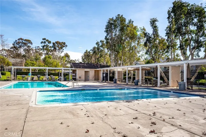 Two community pools