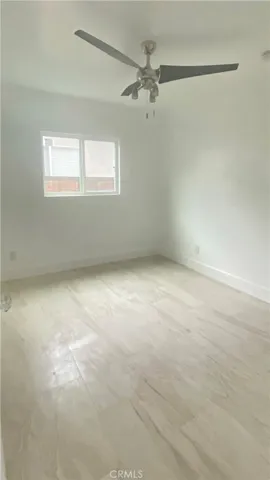 2nd Bedroom with new Ceiling Fan & Window