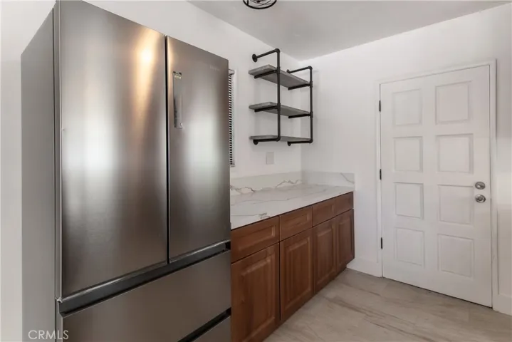 Extra storage area & counters + New Refrigerator
