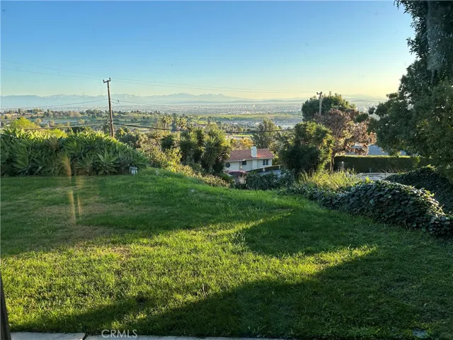 view from living room