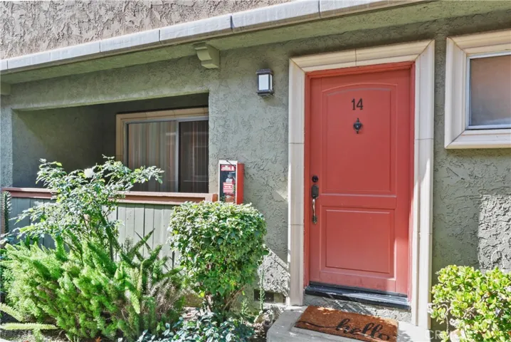 Front door and porch