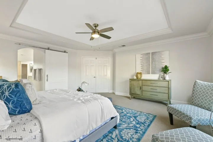 View from the bed Master bedroom