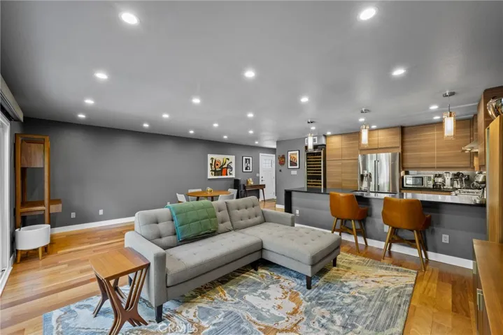 Large open Living and Dining Room space is comfortable and a perfect spot to relax or entertain friends and family.