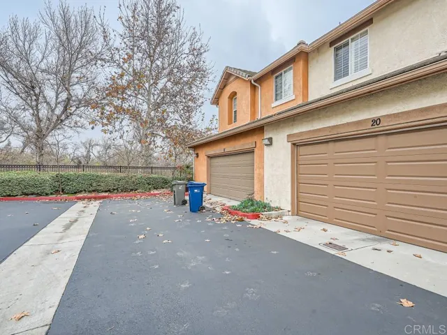 Garage attached to home. Entry into kitchen area