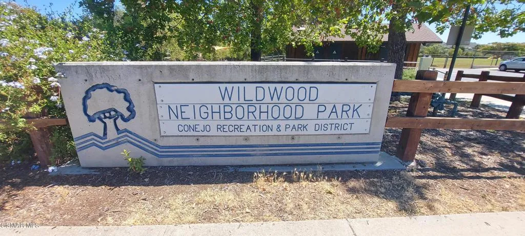 Wildwood Neighborhood Park sign